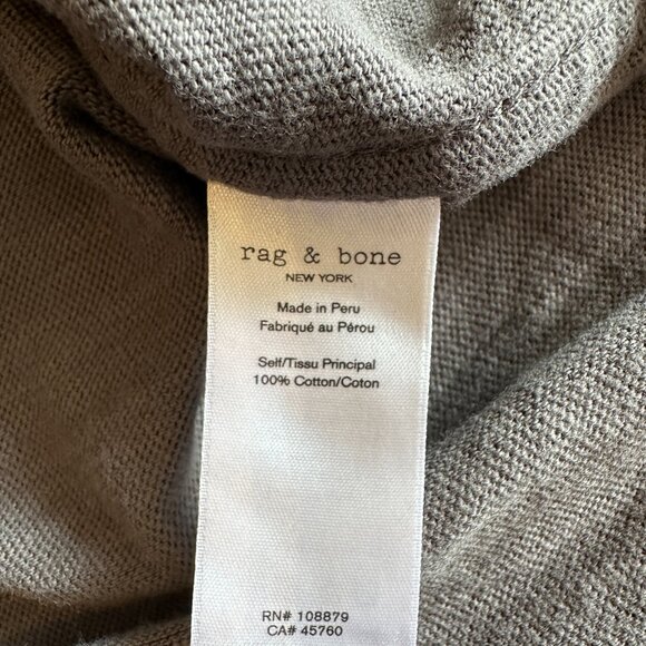 Men's Rag & Bone Gray T-Shirt - Size S - Picture 5 of 7